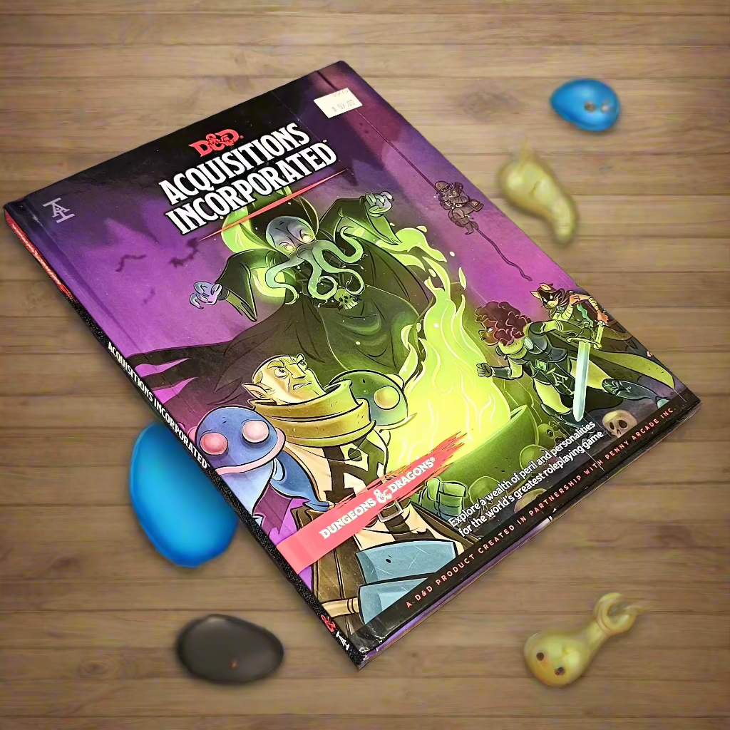 Wizards of the Coast D&D Dungeons & Dragons Acquisitions Incorporated Hardcover: Dungeons and Dragons by Wizards RPG Team - Bramylea.shop