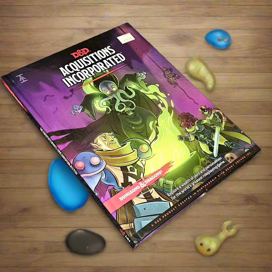 Wizards of the Coast D&D Dungeons & Dragons Acquisitions Incorporated Hardcover: Dungeons and Dragons by Wizards RPG Team - Bramylea.shop