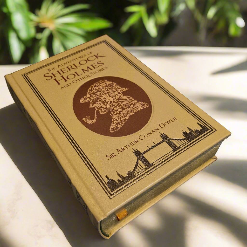 The Adventures of Sherlock Holmes, and Other Stories (Leather-bound Classics) by Sir Arthur Conan Doyle, Michael A. Cramer PhD - Bramylea.shop