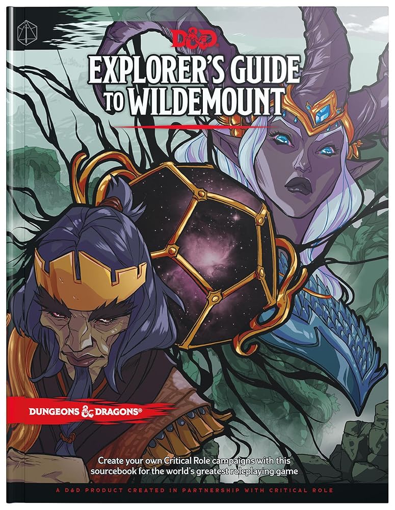 Wizards of the Coast D&D Dungeons & Dragons Explorers Guide to Wildemount Hardcover: Dungeons and Dragons cover image