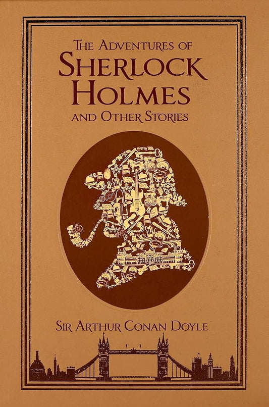 The Adventures of Sherlock Holmes, and Other Stories (Leather-bound Classics) cover image