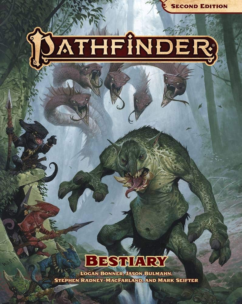 Pathfinder Bestiary (P2) cover image