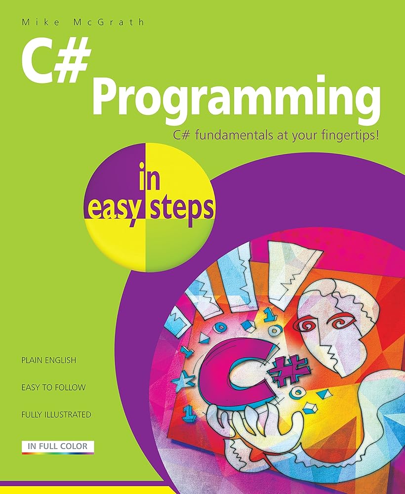 C# Programming in easy steps cover image