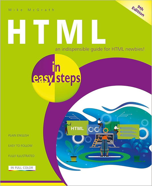 HTML in easy steps cover image