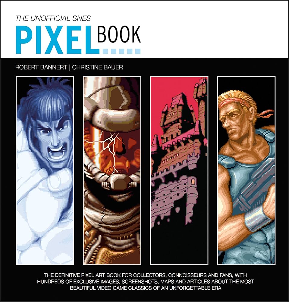 The SNES Pixel Book cover image