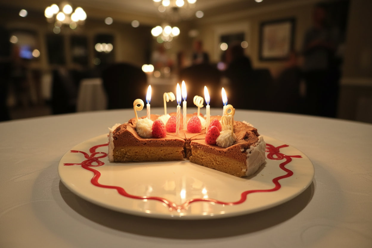 Candle Cake with Green Cardamom and Tonka scent