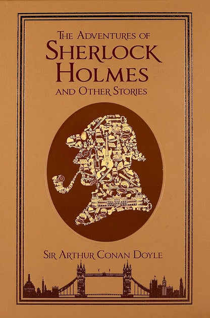 The Adventures of Sherlock Holmes, and Other Stories (Leather-bound Classics) cover image