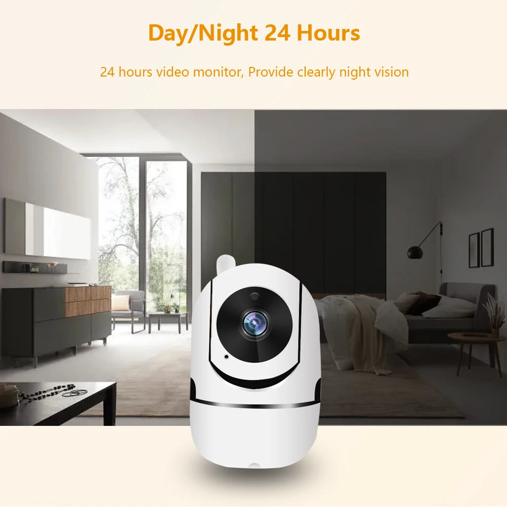 Baby Monitor Wifi IP Camera Wifi Video Nanny Camera Baby Camera with Monitor Night Vision Wireless Baby Phone 1080P Cry Alarm IR