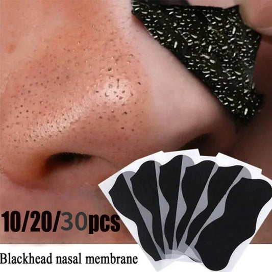 10/30PC Blackhead Remover Nose Sticker Acne Treatment Mask Nose Sticker from Black Dot Cleaner Nose Pore Deep Cleaning Skin Care